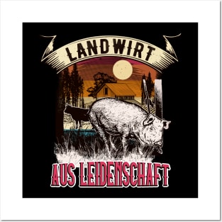 Landwirt Aus Leidenschaft Bauer Landwirtschaft Posters and Art